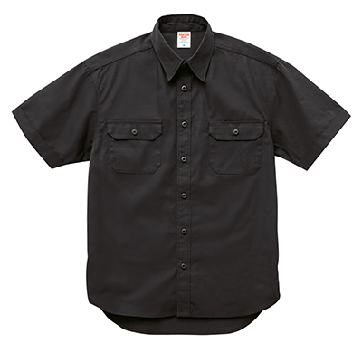90's GRAPHIC 企業系 Ausley 金刺繍 BDワークシャツ90s_km - シャツ